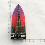 Night Dubai UAE Fridge Magnet 3D Resin