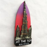 Night Dubai UAE Fridge Magnet 3D Resin