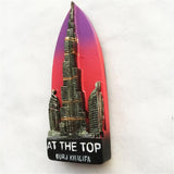 Night Dubai UAE Fridge Magnet 3D Resin