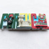 Portugal Fridge Magnet 3D Resin