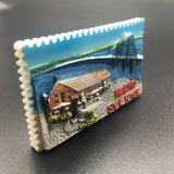 Malmo Sweden Fridge Magnet 3D Resin