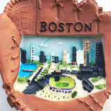 Boston Baseball USA America Fridge Magnet 3D Resin