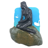 Mermaid Copenhagen Denmark Fridge Magnet 3D Resin