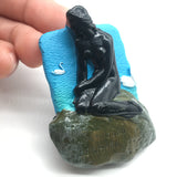 Mermaid Copenhagen Denmark Fridge Magnet 3D Resin