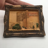 Baku Azerbaijan Fridge Magnet 3D Resin