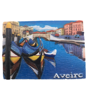 Aveiro Portugal Fridge Magnet 3D Resin