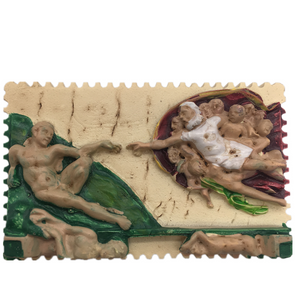 Michelangelo Florence Italy Fridge Magnet 3D Resin