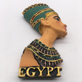 Nefertiti Egypt Fridge Magnet 3D Resin