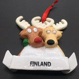 Elk Finland Fridge Magnet 3D Resin