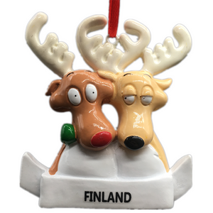 Elk Finland Fridge Magnet 3D Resin