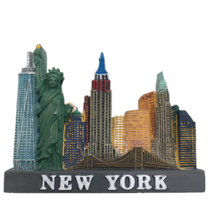 New York USA America Fridge Magnet 3D Resin