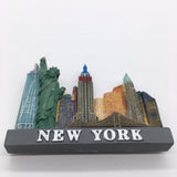 New York USA America Fridge Magnet 3D Resin