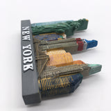 New York USA America Fridge Magnet 3D Resin