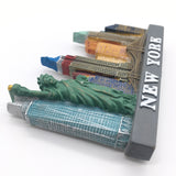 New York USA America Fridge Magnet 3D Resin