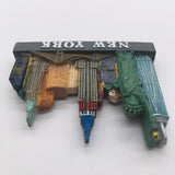 New York USA America Fridge Magnet 3D Resin