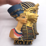 Pharaoh Egypt Fridge Magnet 3D Resin