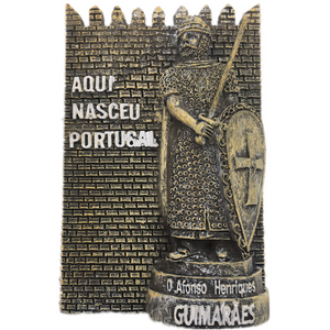 Guimaraes Portugal Fridge Magnet 3D Resin