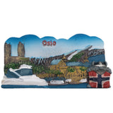 Oslo Norway Fridge Magnet 3D Resin