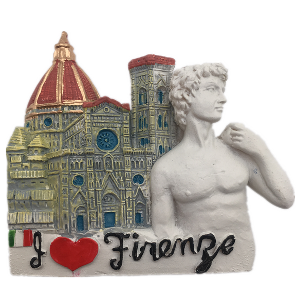 Florence Italy Fridge Magnet 3D Resin