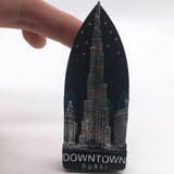 Burj Khalifa Tower Dubai UAE Fridge Magnet 3D Resin