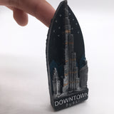 Burj Khalifa Tower Dubai UAE Fridge Magnet 3D Resin