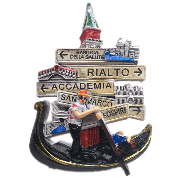 Venice Italy Fridge Magnet 3D Resin