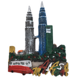 Kuala Lumpur Malaysia Fridge Magnet 3D Resin