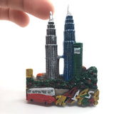 Kuala Lumpur Malaysia Fridge Magnet 3D Resin