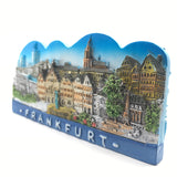 Frankfurt Germany Fridge Magnet 3D Resin