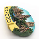 Oxford England UK Fridge Magnet 3D Resin