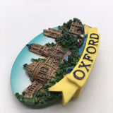 Oxford England UK Fridge Magnet 3D Resin