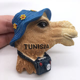 Camel Tunisia Fridge Magnet 3D Resin