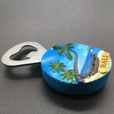 Bali USA America Fridge Magnet Bottle Opener 3D Resin