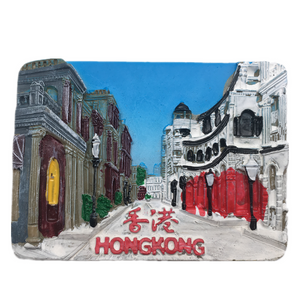 Lan Kwai Fong Hong Kong China Fridge Magnet 3D Resin