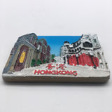 Lan Kwai Fong Hong Kong China Fridge Magnet 3D Resin