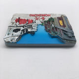 Lan Kwai Fong Hong Kong China Fridge Magnet 3D Resin