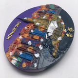 Hong Kong China Fridge Magnet 3D Resin