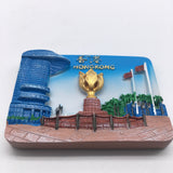 Bauhinia Square Hong Kong China Fridge Magnet 3D Resin