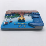 Bauhinia Square Hong Kong China Fridge Magnet 3D Resin