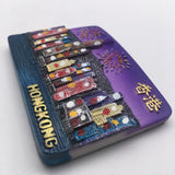 Victoria Harbour Hong Kong China Fridge Magnet 3D Resin