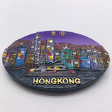 Hong Kong China Fridge Magnet 3D Resin