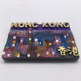 Hong Kong China Fridge Magnet 3D Resin