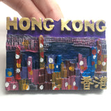 Hong Kong China Fridge Magnet 3D Resin