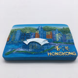 Hong Kong China Fridge Magnet 3D Resin