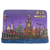 Macao China Fridge Magnet 3D Resin