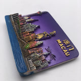 Macao China Fridge Magnet 3D Resin