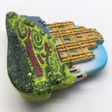 Macao China Fridge Magnet 3D Resin