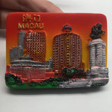 Macao China Fridge Magnet 3D Resin