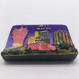 Macao China Fridge Magnet 3D Resin