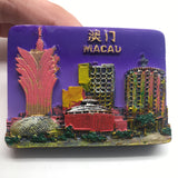 Macao China Fridge Magnet 3D Resin